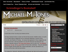 Tablet Screenshot of michaelmjones.com